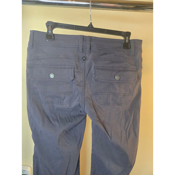 Women's Prana Gray Straight Leg Pants Size 8 - Picture 6 of 13